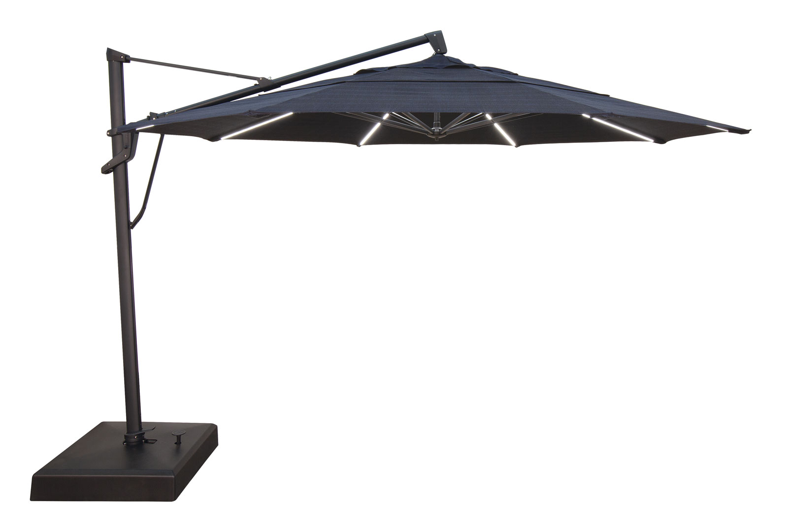 Cantilever Umbrella with Lights