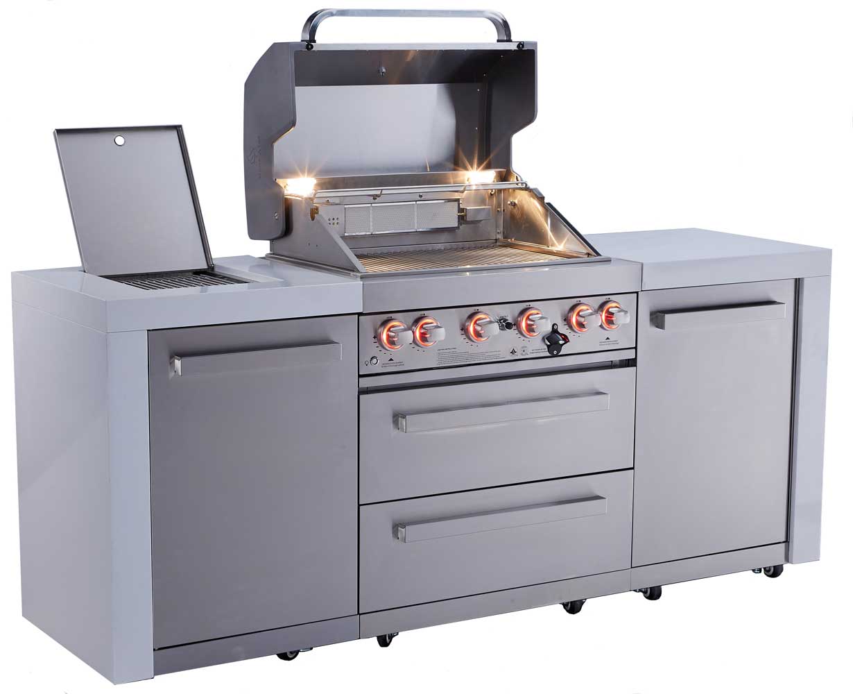 Mont Alpi 400D BBQ Island