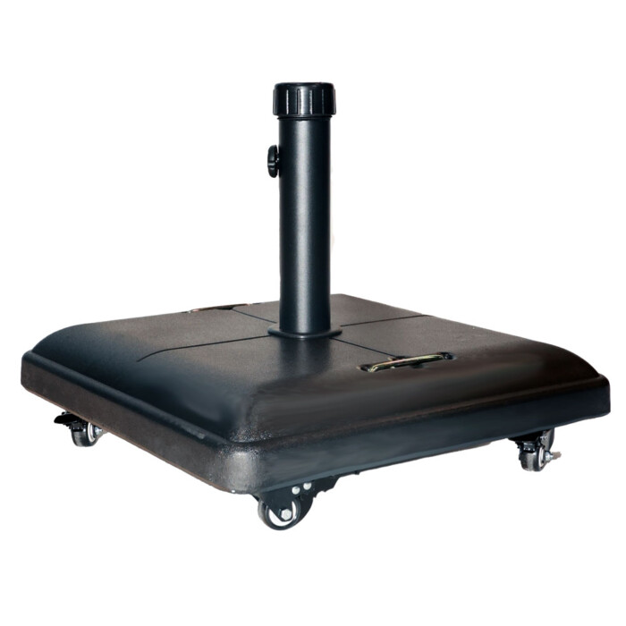 YF42019-black-polycrete-82lbs-square-umbrella-base
