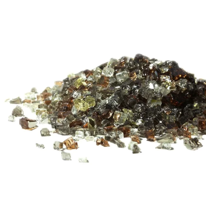 Pre-Mixed Desert Gold Fire Glass