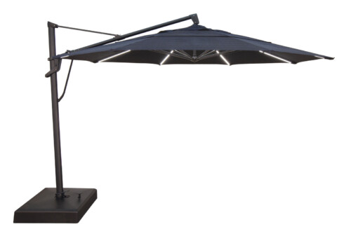 Cantilever Umbrella with Lights