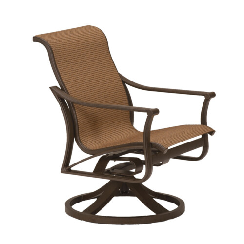 Corsica Low Back Dining Swivel Rocker