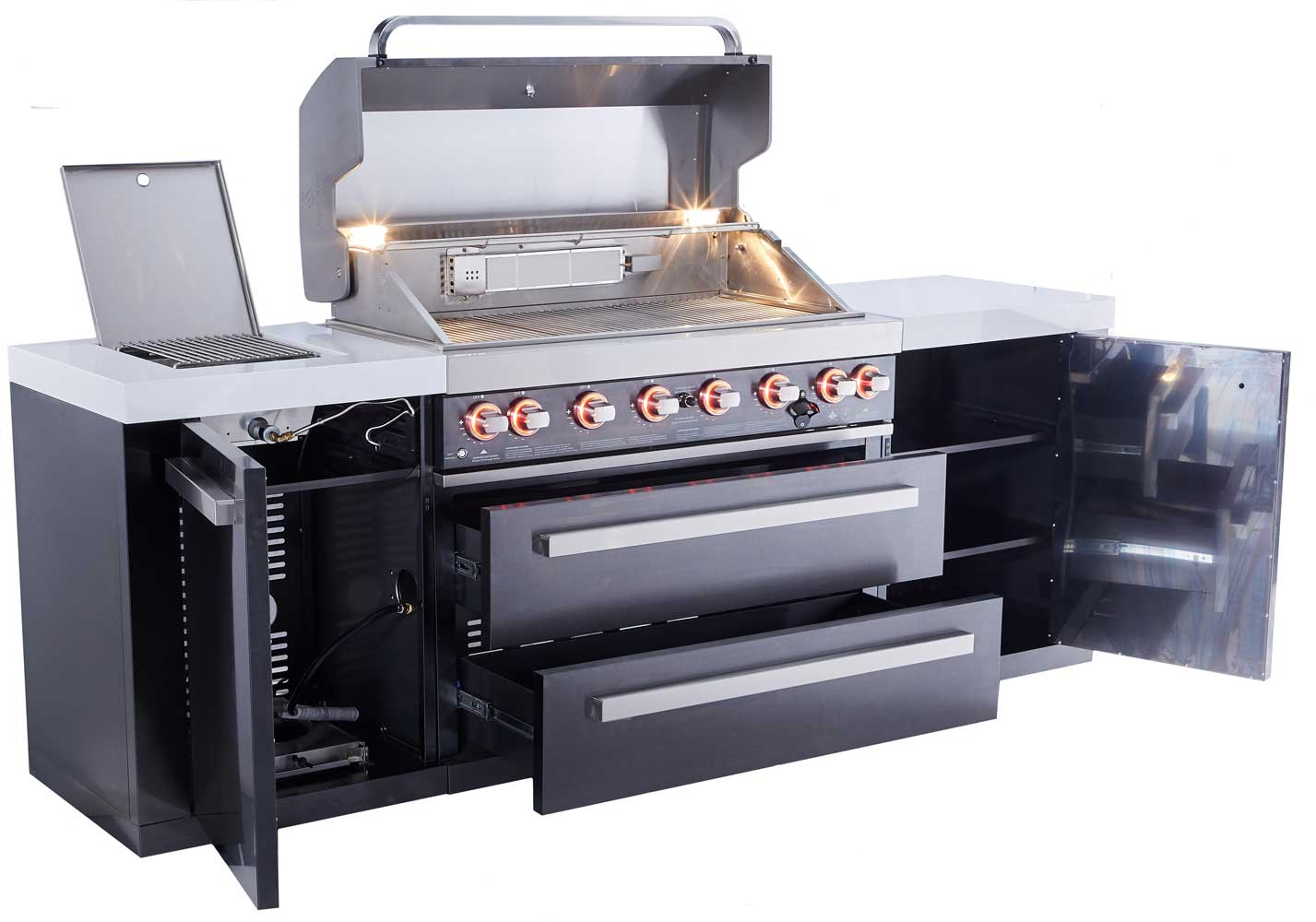 Mont Alpi Prefabricated BBQ island