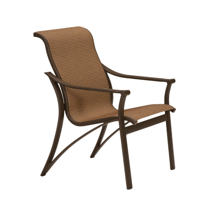Corsica Sling Low Back Dining Chair