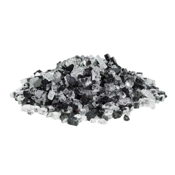 Pre-Mixed Black Diamond Fire Glass
