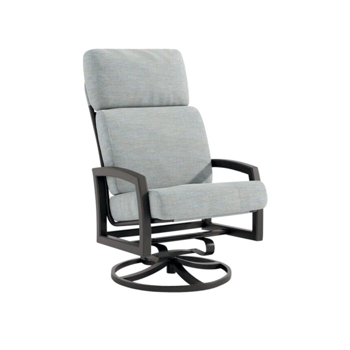Muirlands Cushion High Back Dining Swivel Rocker