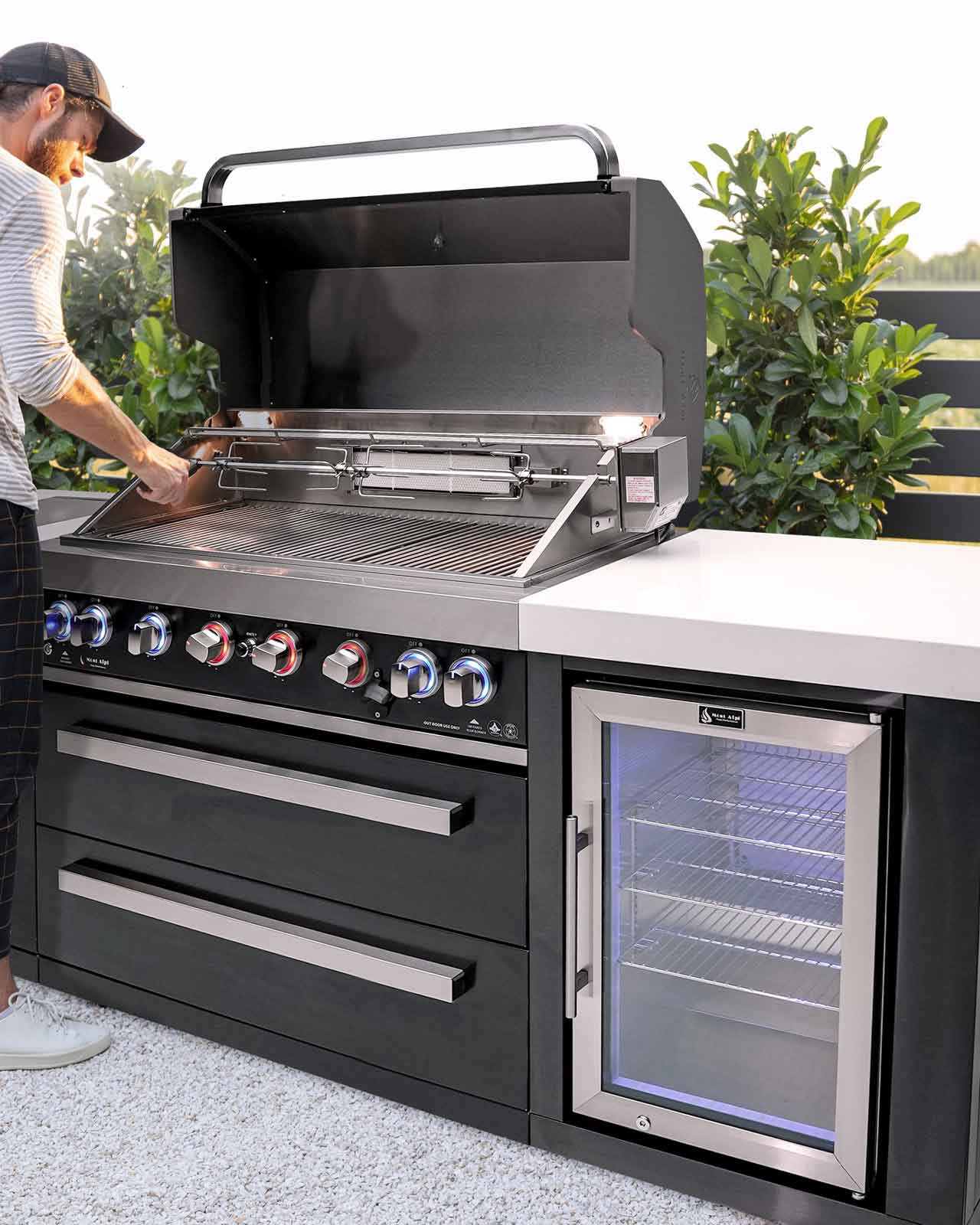 Monte Alpi Ready Made BBQ Island
