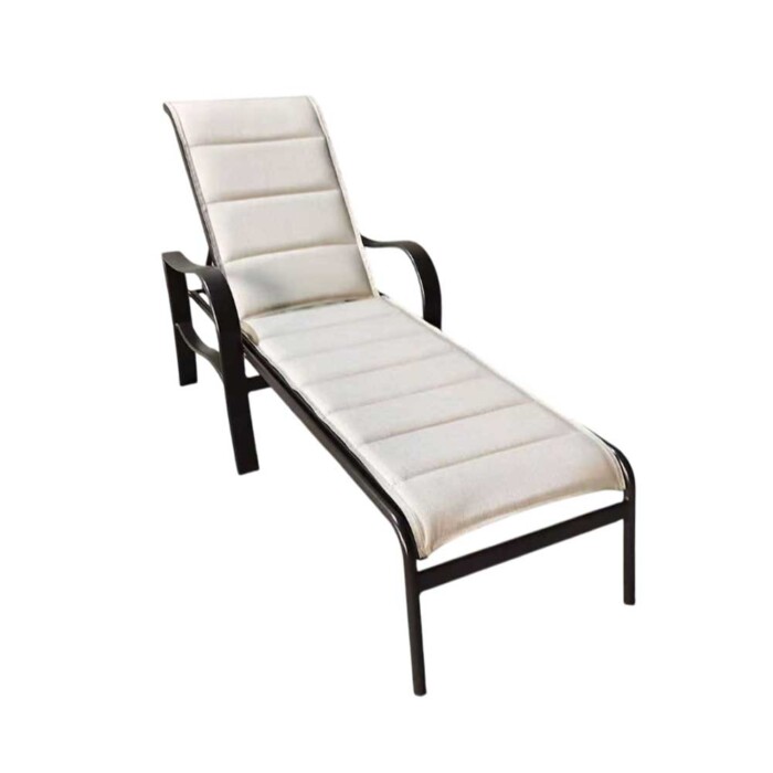 Malaga Padded Sling Chaise Lounge