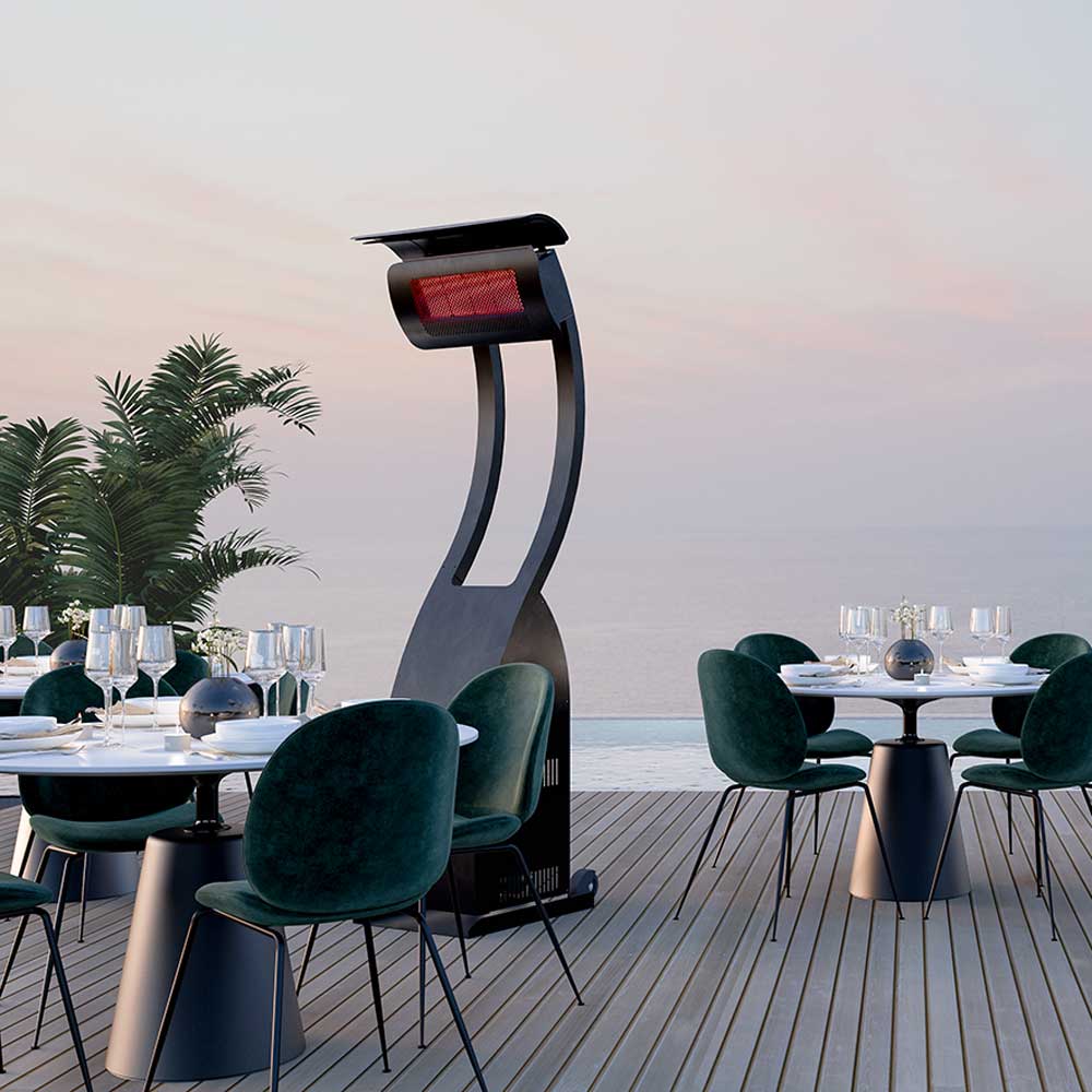 Tungsten Smart Heat Portable Outdoor Heater